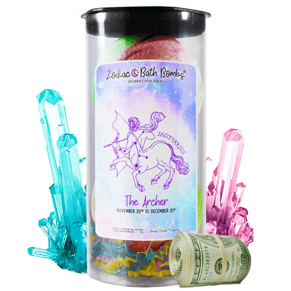 Sagittarius Zodiac Cash Bath Bombs