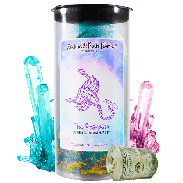 Scorpio Zodiac Cash Bath Bombs