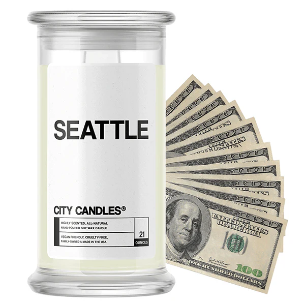 Seattle City Cash Candle