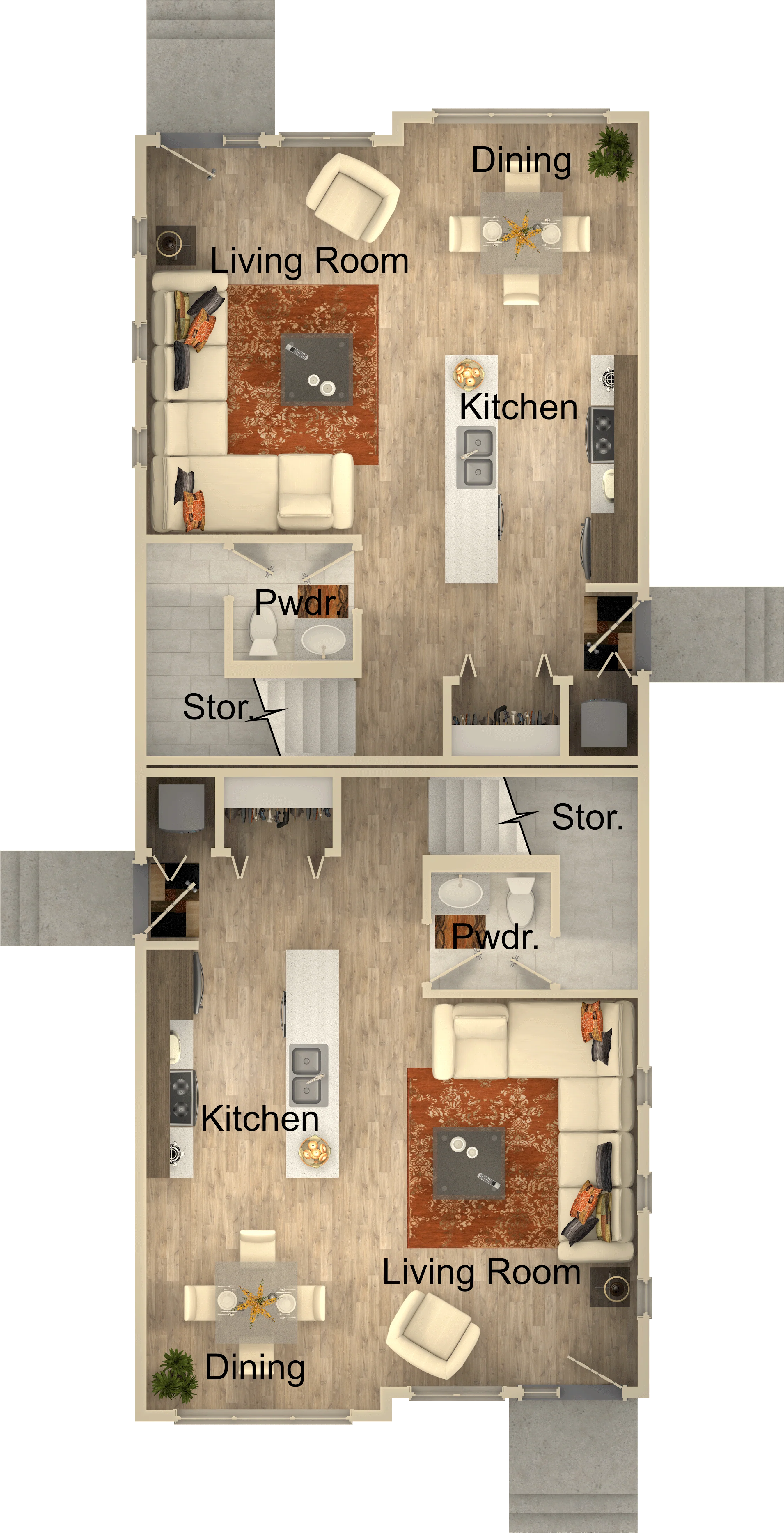 Duo Nest Duplex House Kit - Duplex Home Kit - Image 2