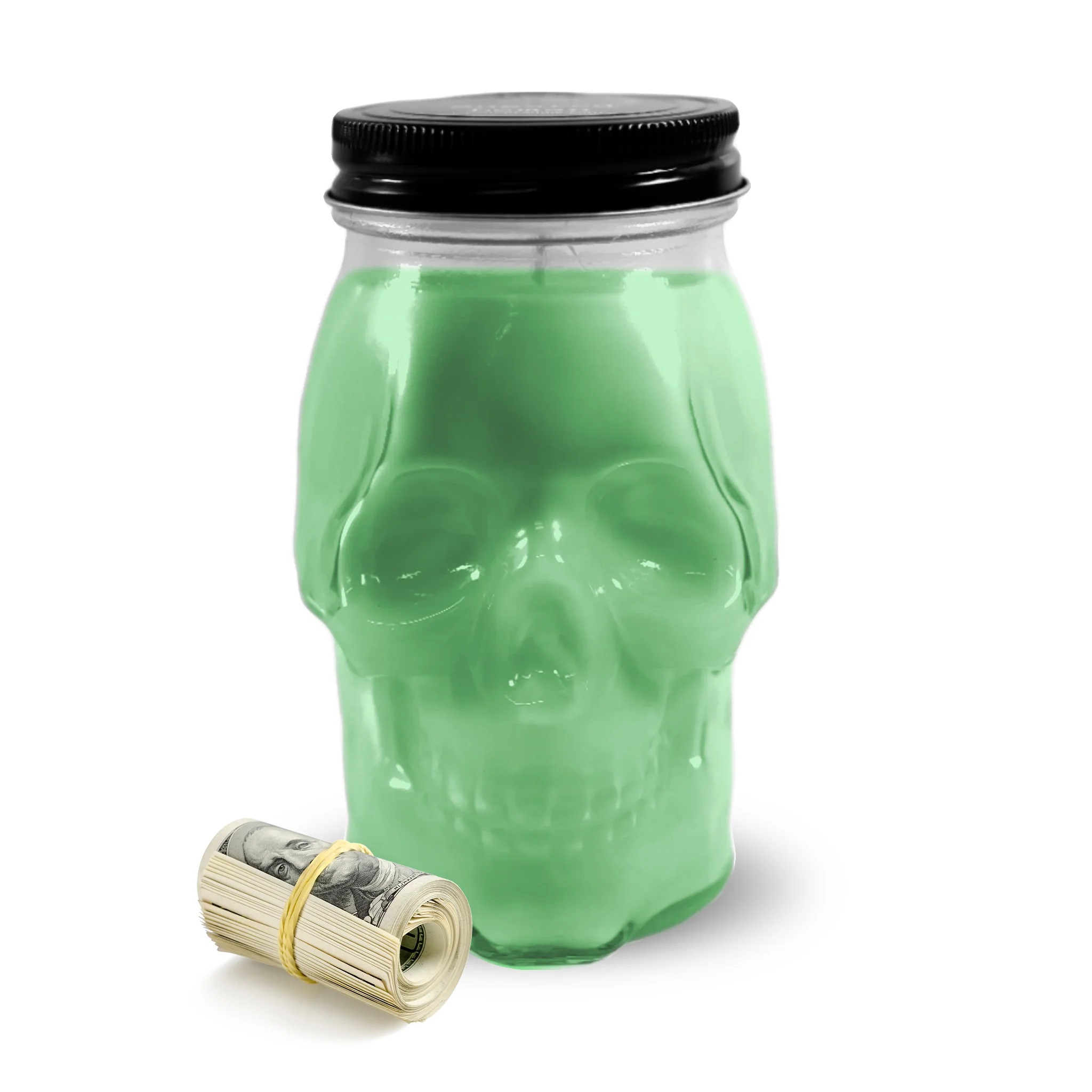 SKULL CASH CANDLE - Image 4