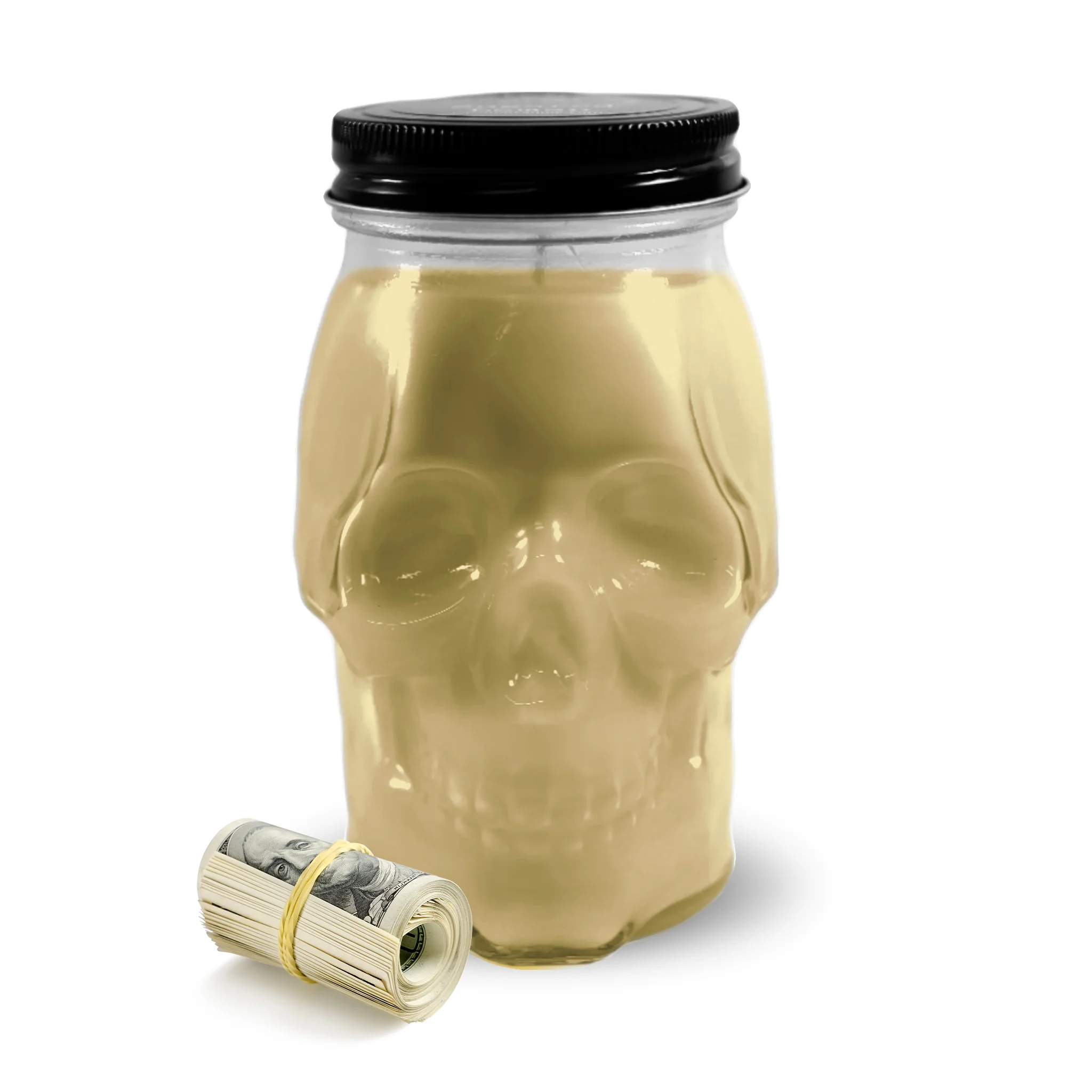 SUGAR COOKIE SKULL CASH CANDLE