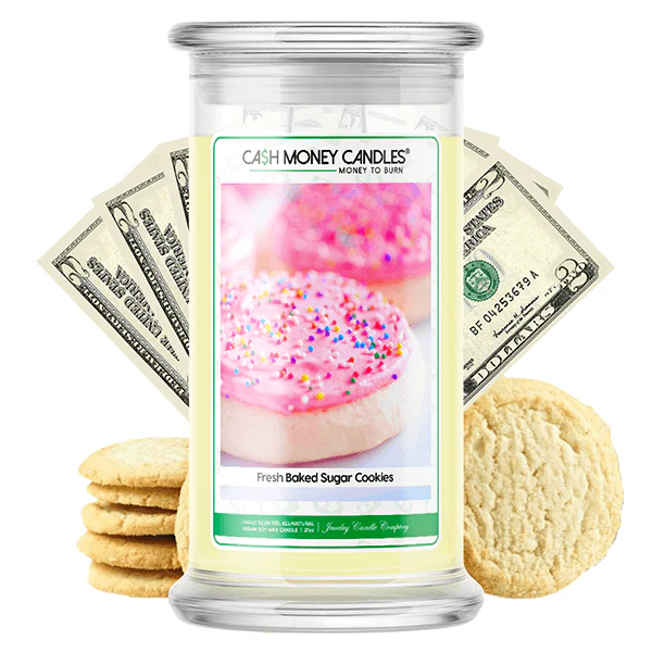 Fresh Baked Sugar Cookies Cash Money Candle