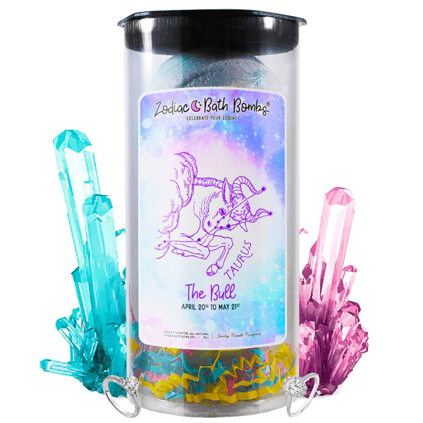 Taurus Jewelry Zodiac Bath Bombs