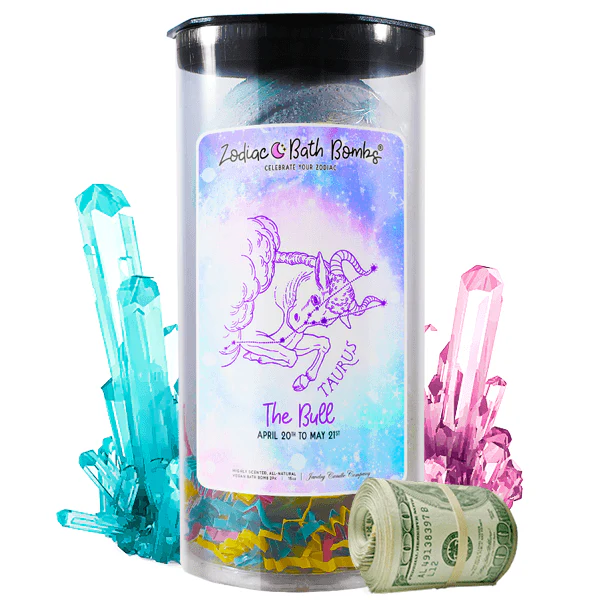 Taurus Zodiac Cash Bath Bombs