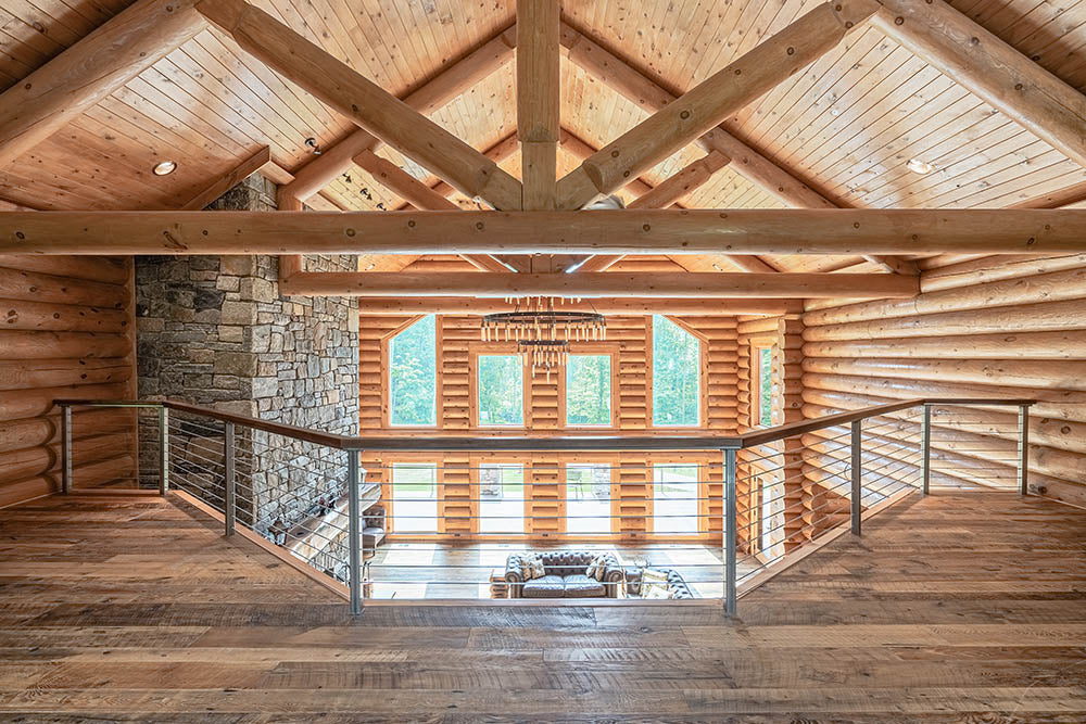 The Berkley Cabin – Luxury Log Home Kit - Image 33