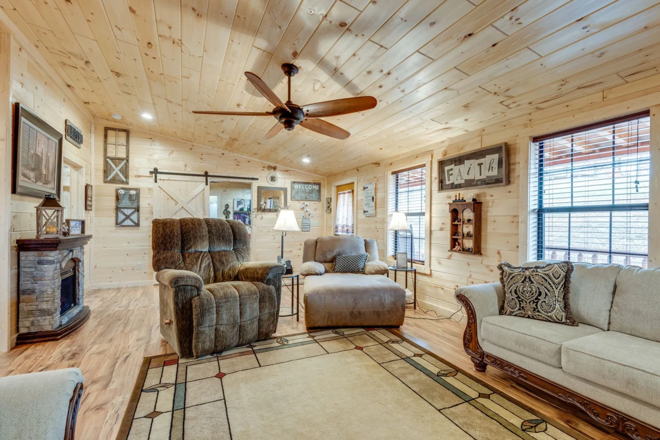 The Country Rancher Amish Built Modular Cabin ( 3 Bed 2 Bath) (ON SALE NOW!) - Image 20