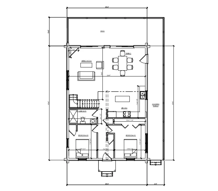 The Fox Trot Cabin – Luxury Log Home Kit - Image 21