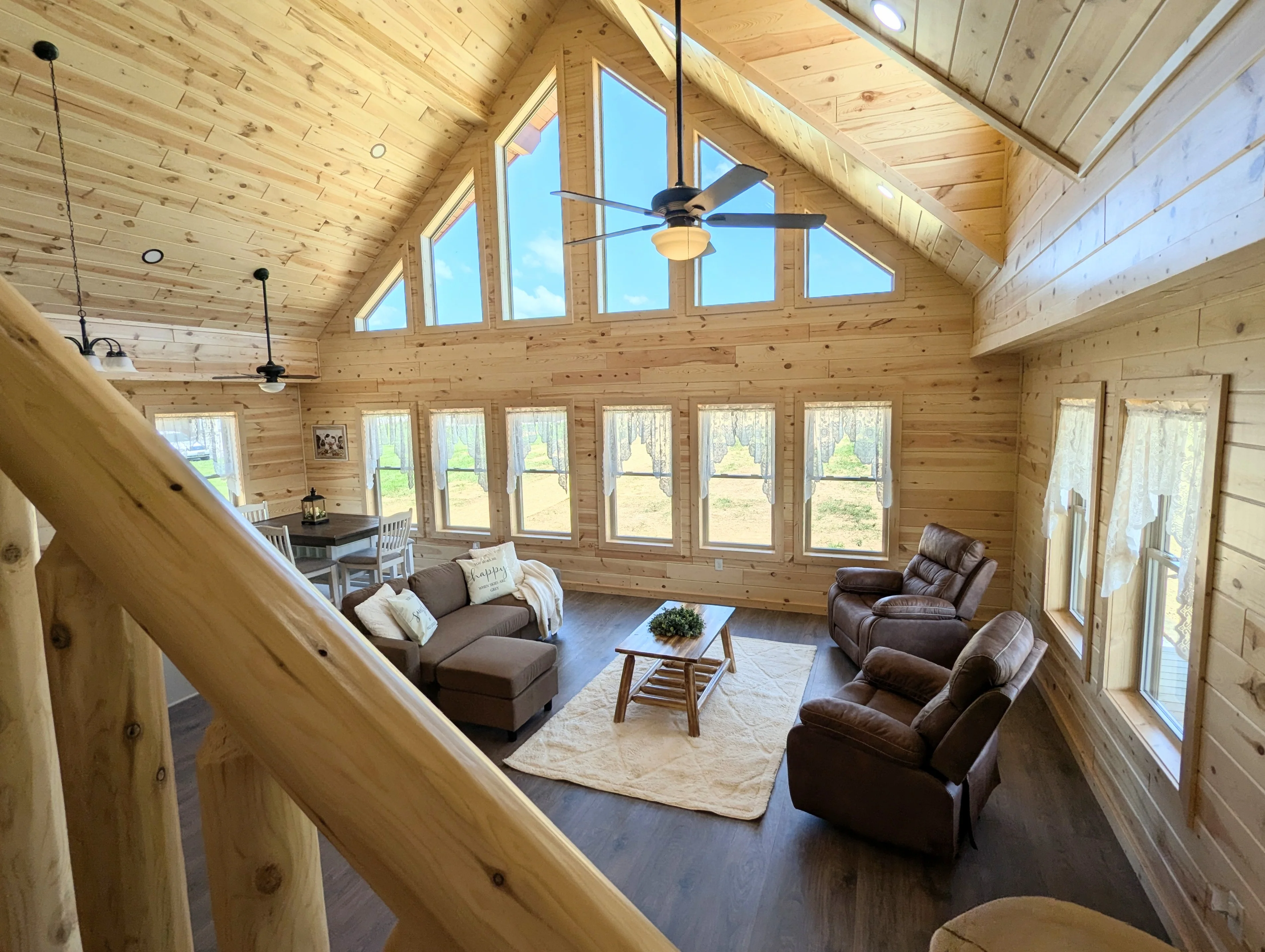 The Gatlinburg Lodge Amish Built Modular Cabin - Image 26