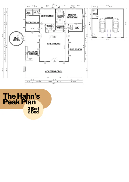 The Hahn's Place Barndominium House Kit - Image 2