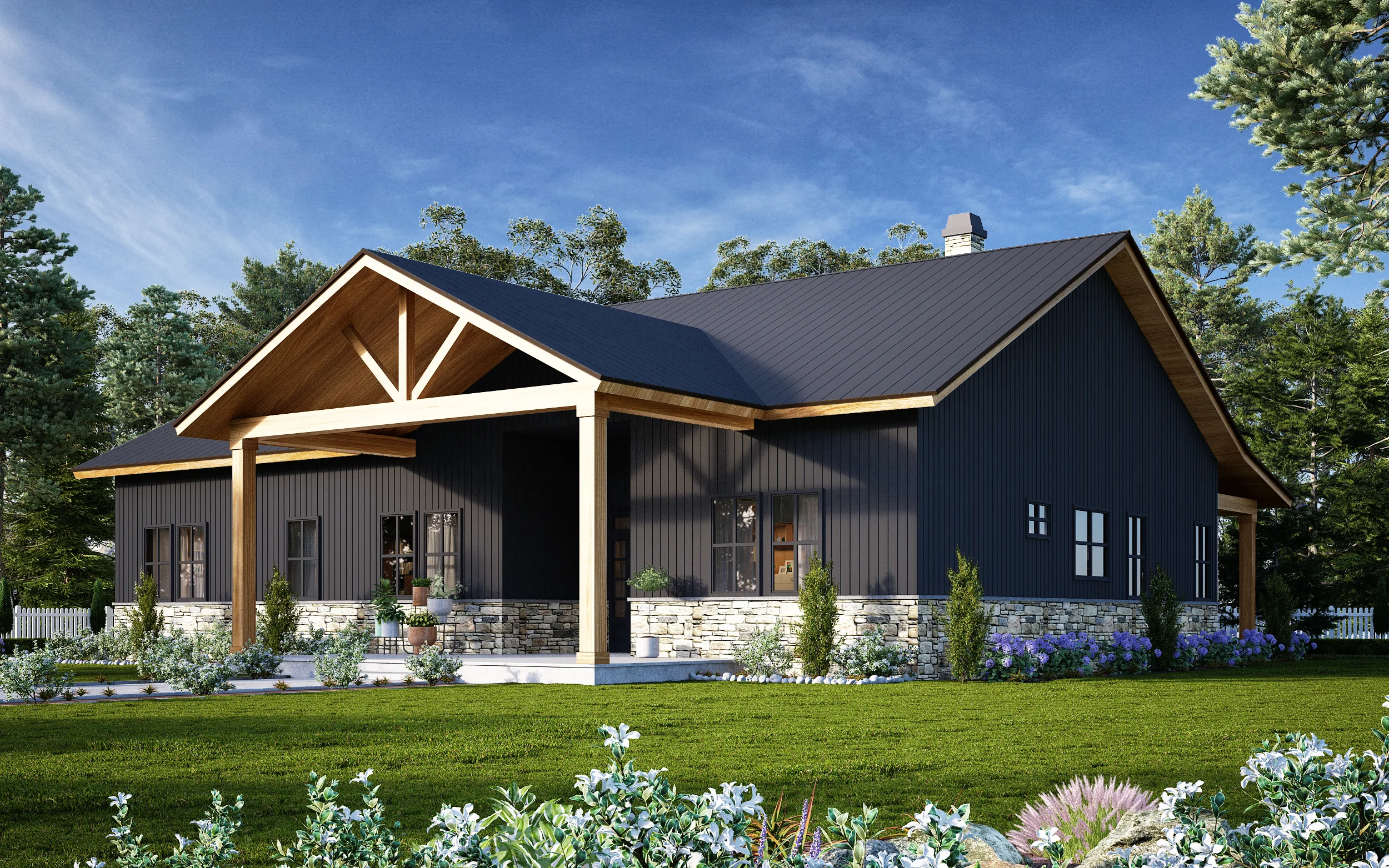 The Ironhide Lodge Steel Barndo House Kit - Image 2