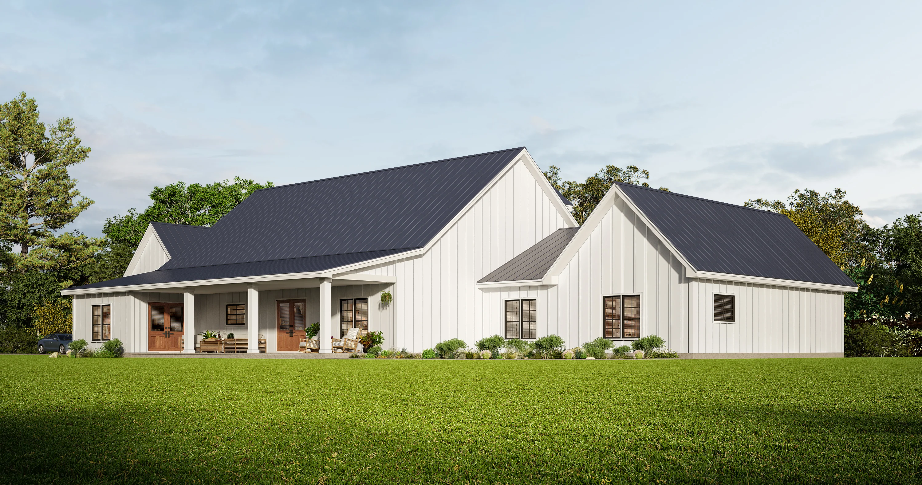 The Monaco Farmhouse Steel Barndo House Kit - Image 3