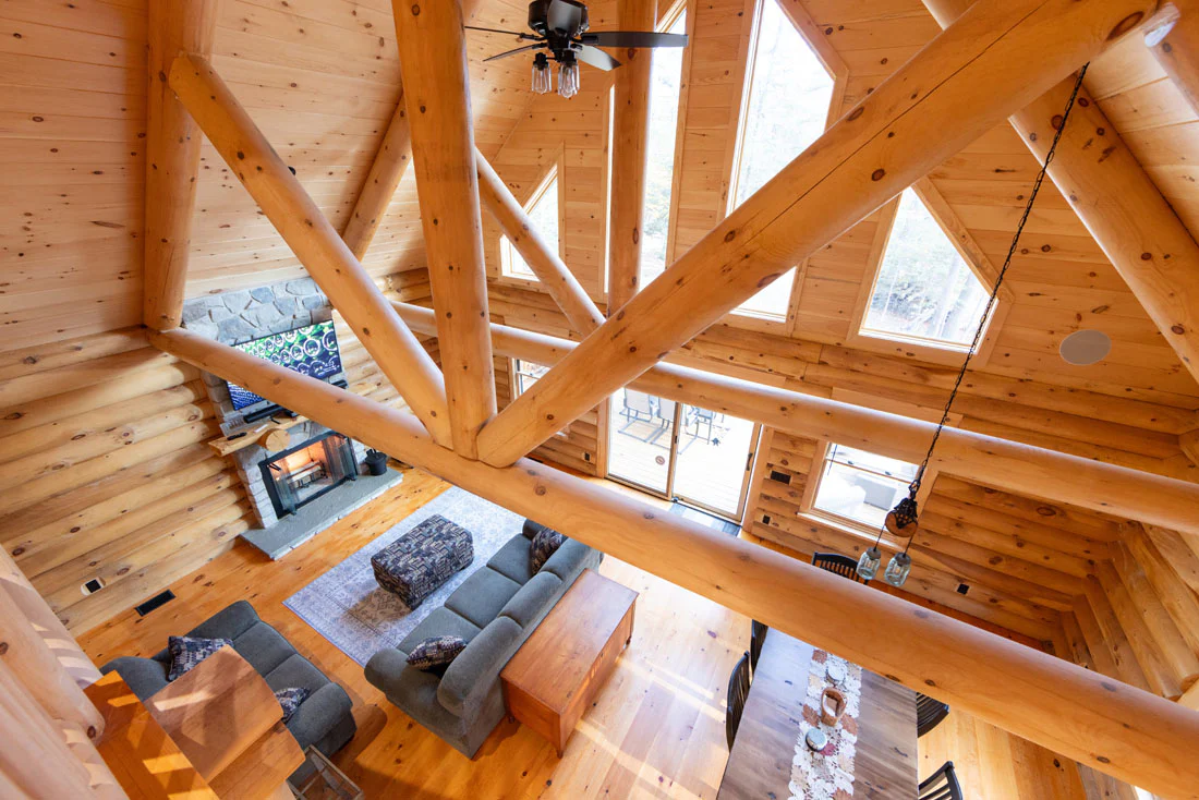 The Mountain Nest Cabin – Luxury Log Home Kit * - Image 10