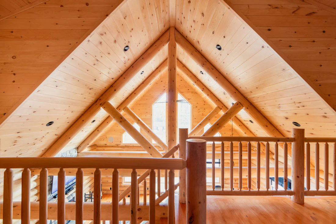 The Mountain Nest Cabin – Luxury Log Home Kit * - Image 13
