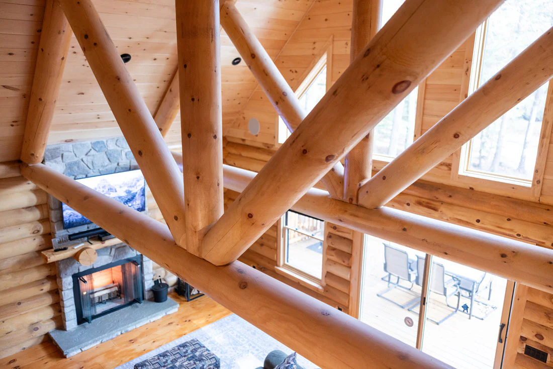 The Mountain Nest Cabin – Luxury Log Home Kit * - Image 16