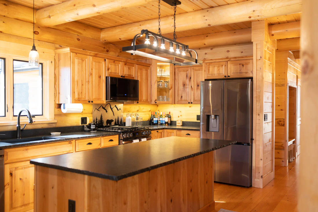 The Mountain Nest Cabin – Luxury Log Home Kit * - Image 17