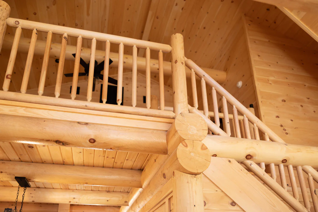 The Mountain Nest Cabin – Luxury Log Home Kit * - Image 20