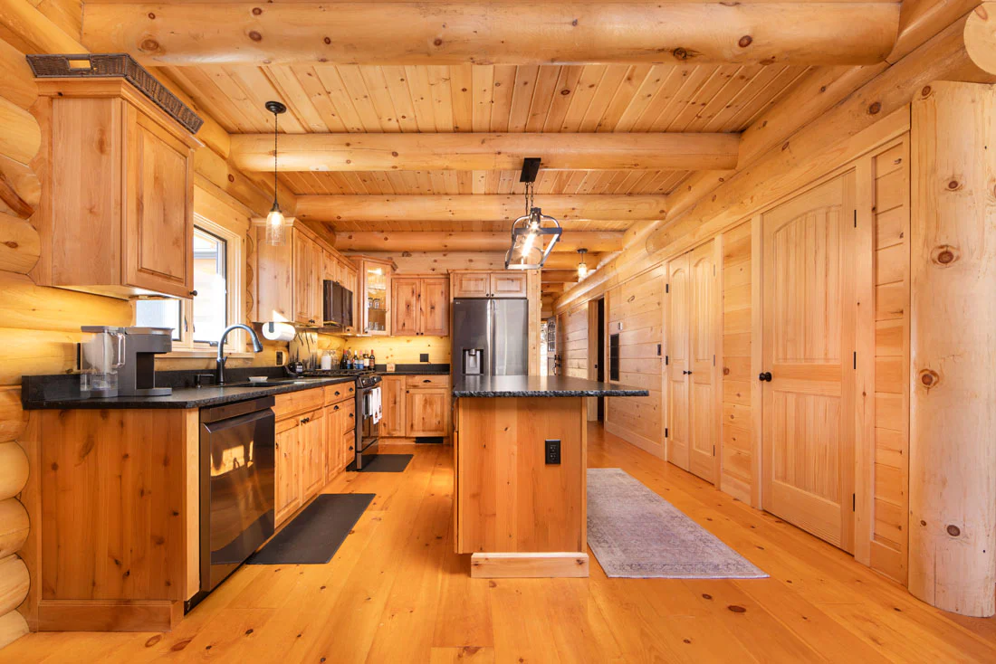 The Mountain Nest Cabin – Luxury Log Home Kit * - Image 22
