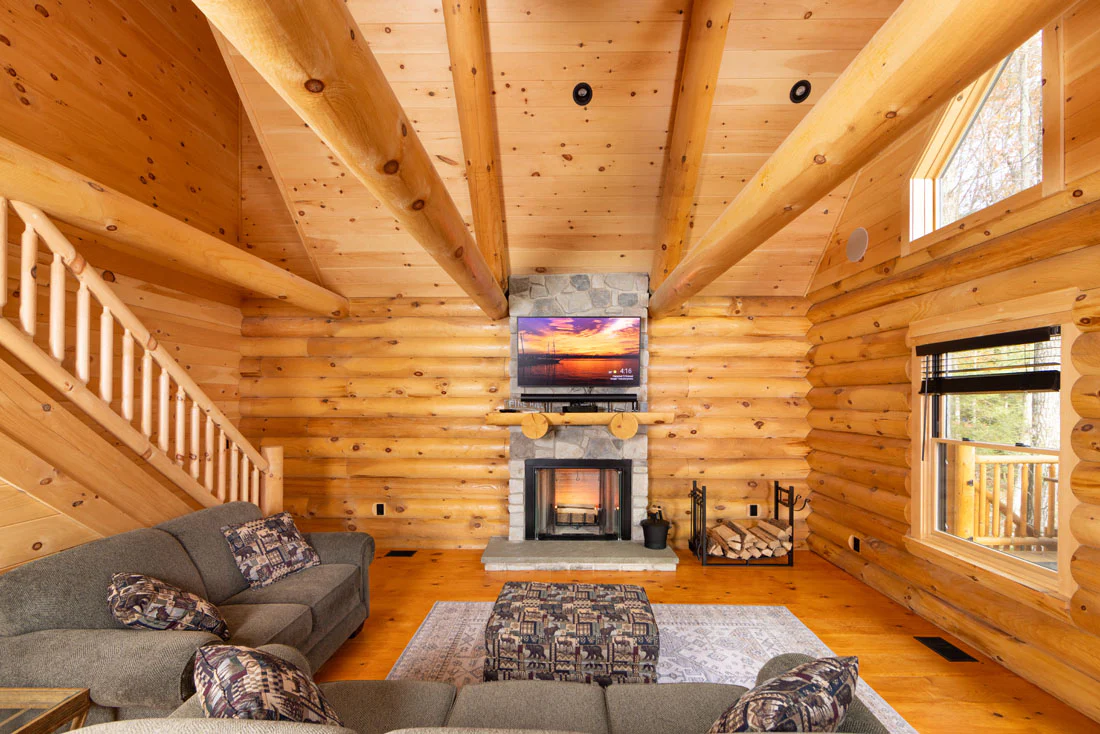 The Mountain Nest Cabin – Luxury Log Home Kit * - Image 3
