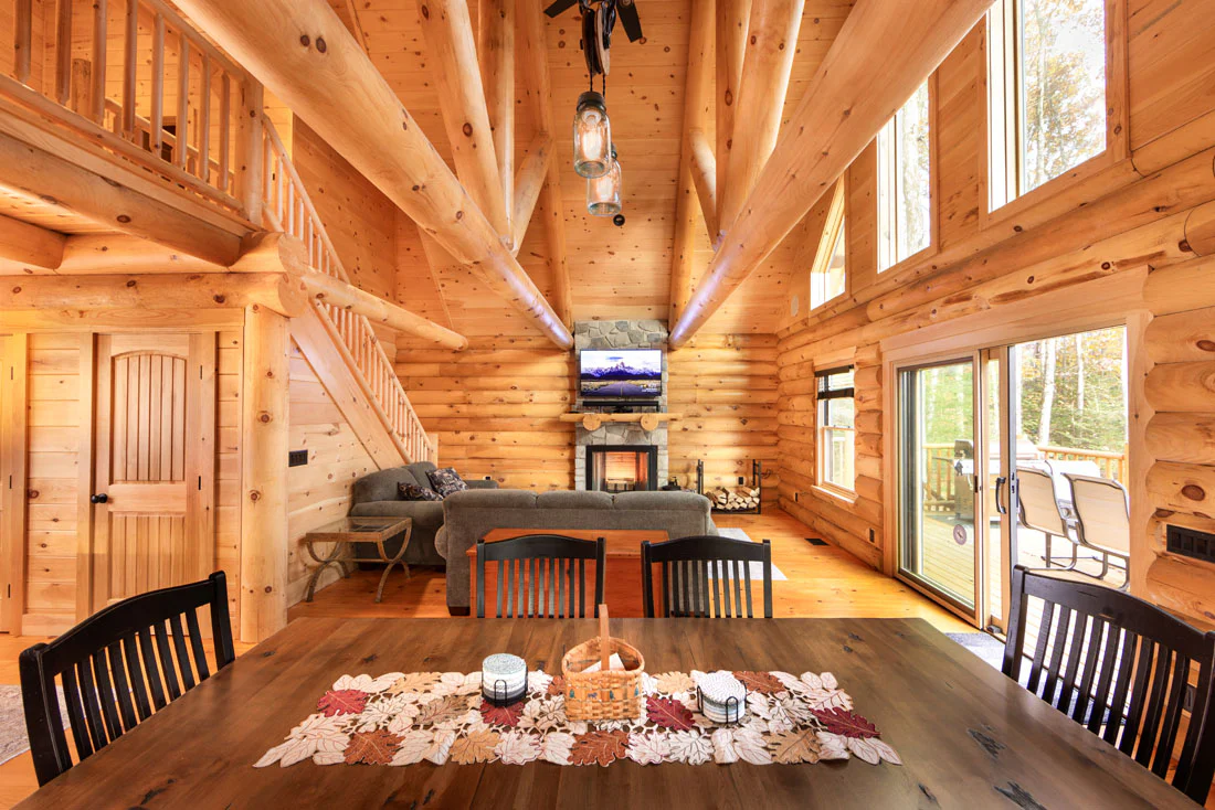 The Mountain Nest Cabin – Luxury Log Home Kit * - Image 4