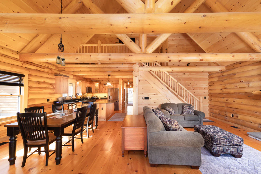 The Mountain Nest Cabin – Luxury Log Home Kit * - Image 5