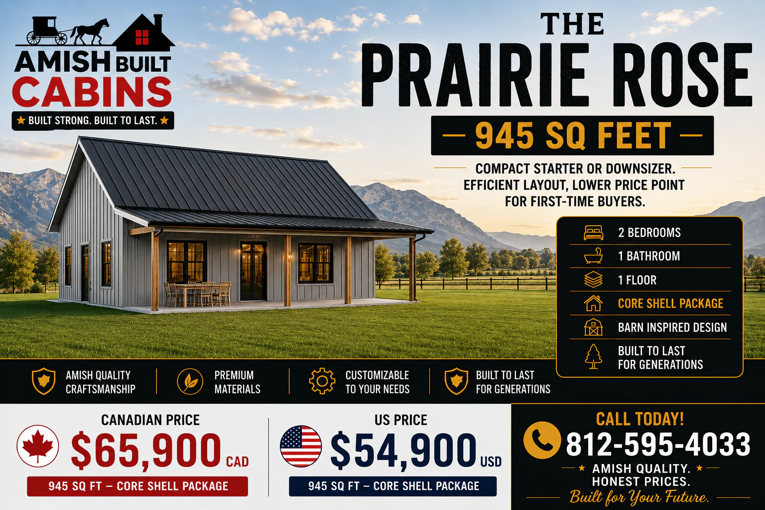 The Prairie Rose Barndominium Kit - Image 5