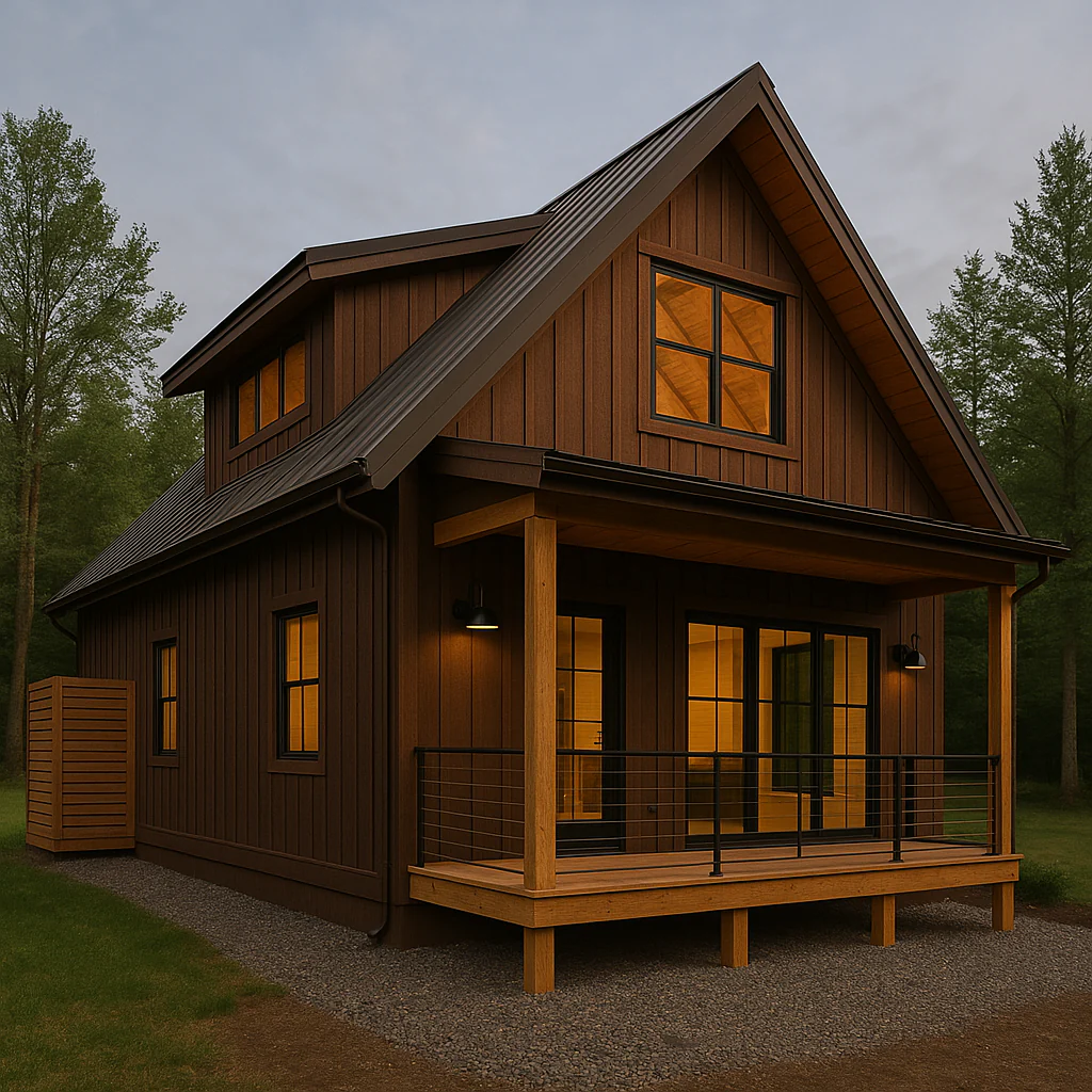 The Summer Haven Log Home Plan - Log Home Kit - Image 2