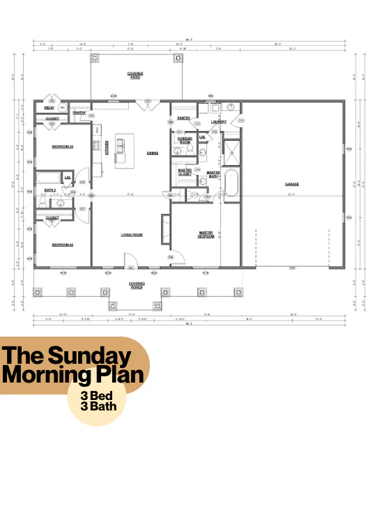 The Sunday Morning Barndominium House Kit - Image 2