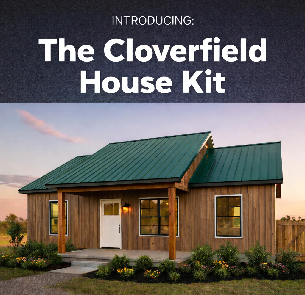The Cloverfield Affordable House Kit (2 bed 1 bath) - Image 5