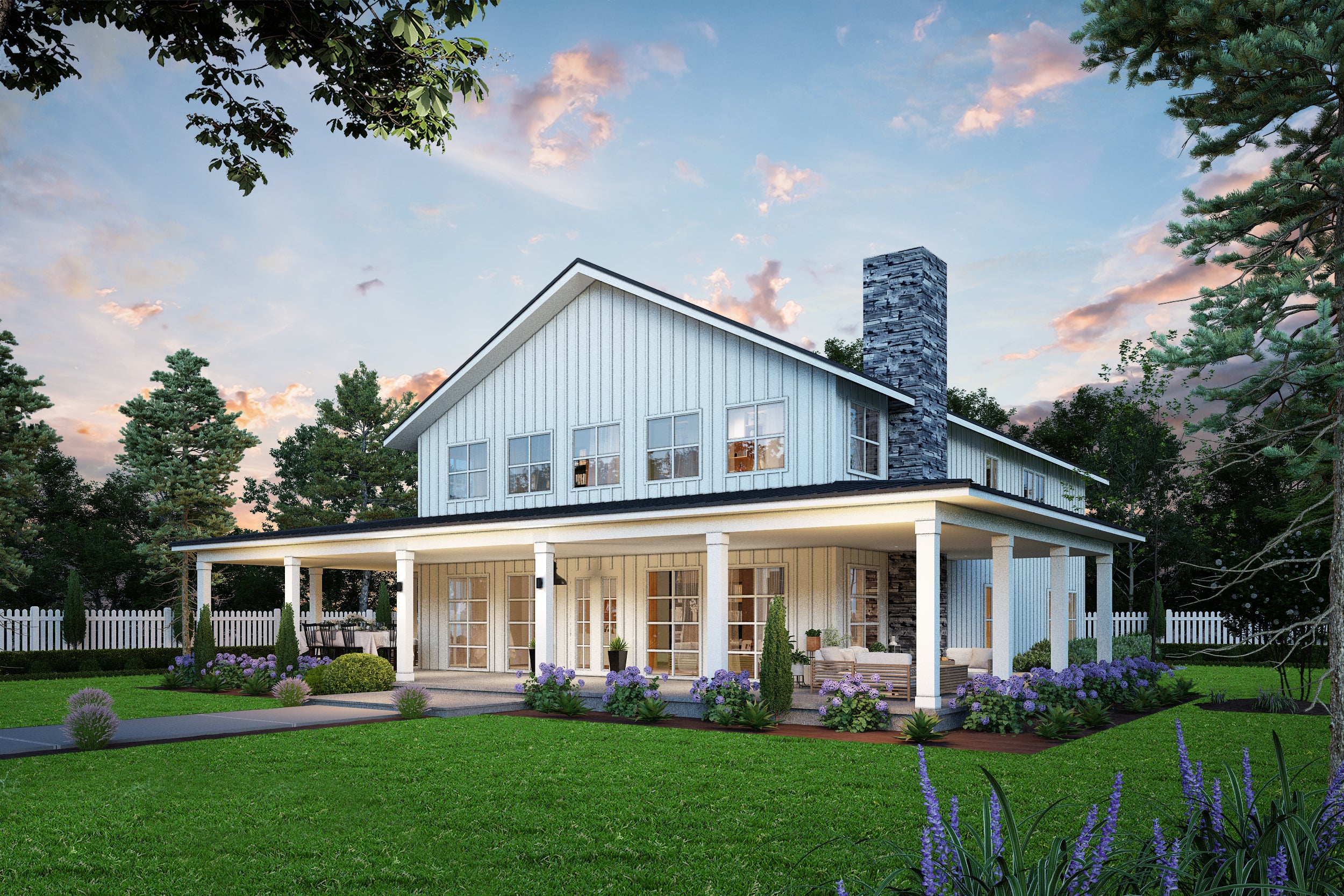 The White Beam Steel Barndo House Kit - Image 2