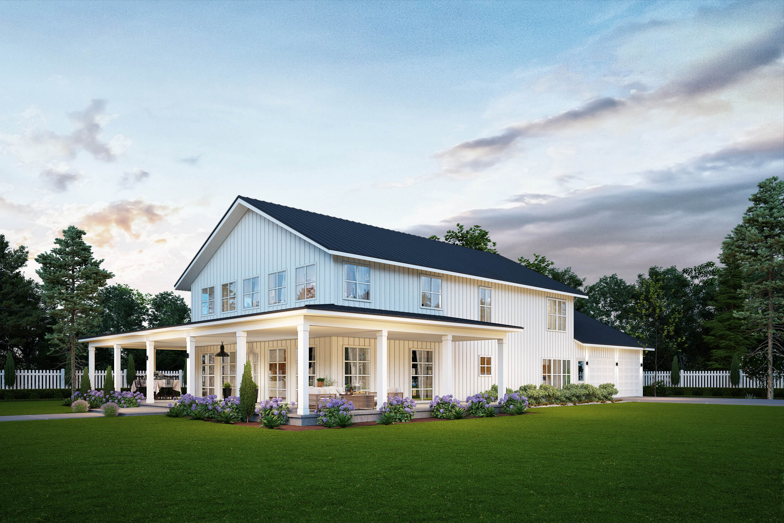 The White Mesa Steel Barndo House Kit - Image 2
