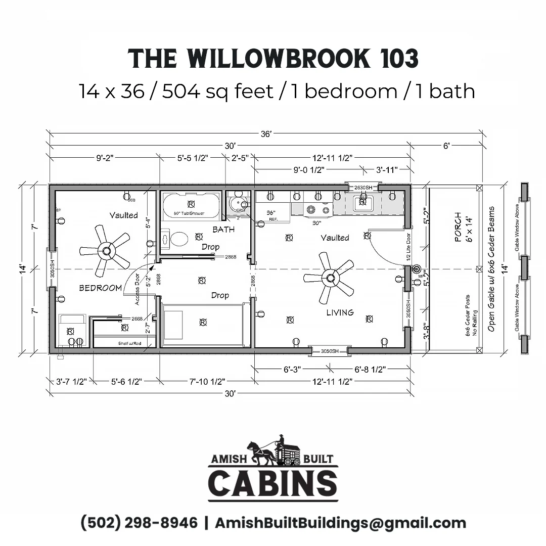 The Willow Brook Cabin ( FLORIDA PRICING ) - Image 4