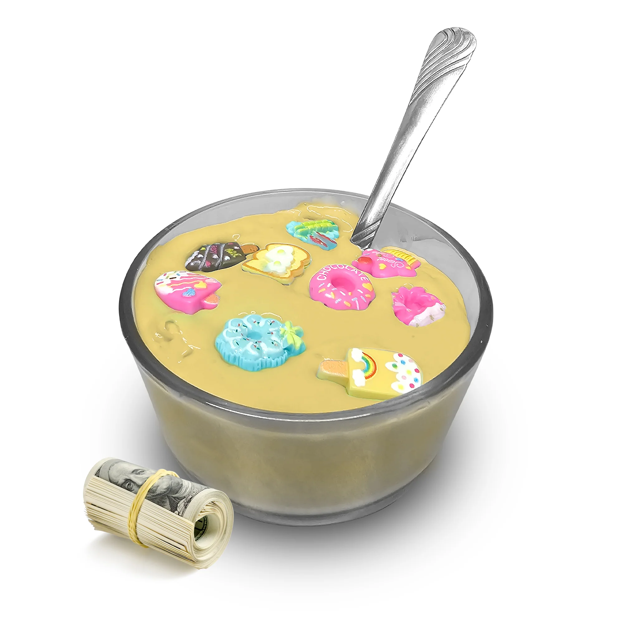 Unicorn Poop Cash Cereal Slimes