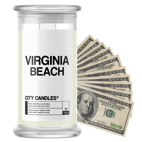 Virginia Beach City Cash Candle
