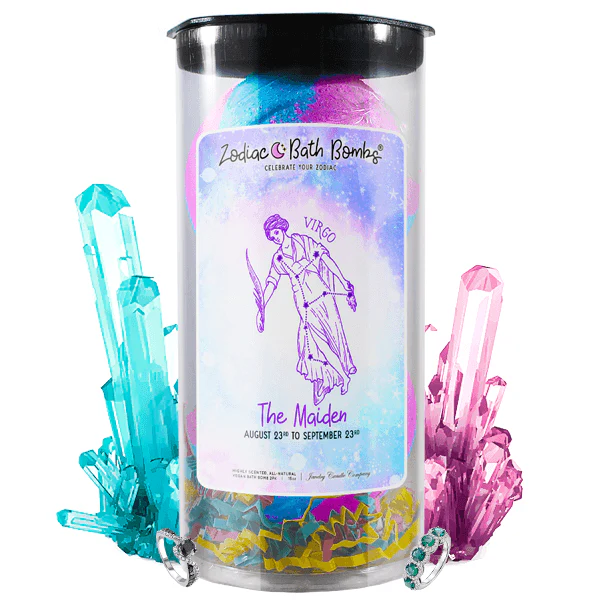 Virgo Jewelry Zodiac Bath Bombs