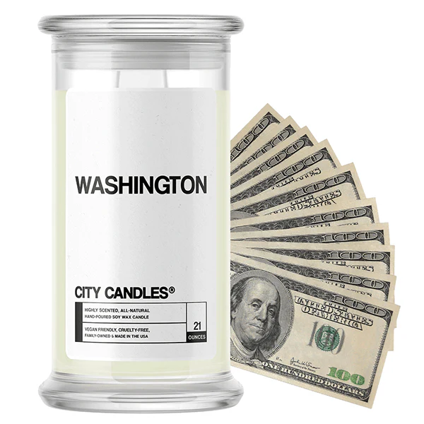 Washington City Cash Candle