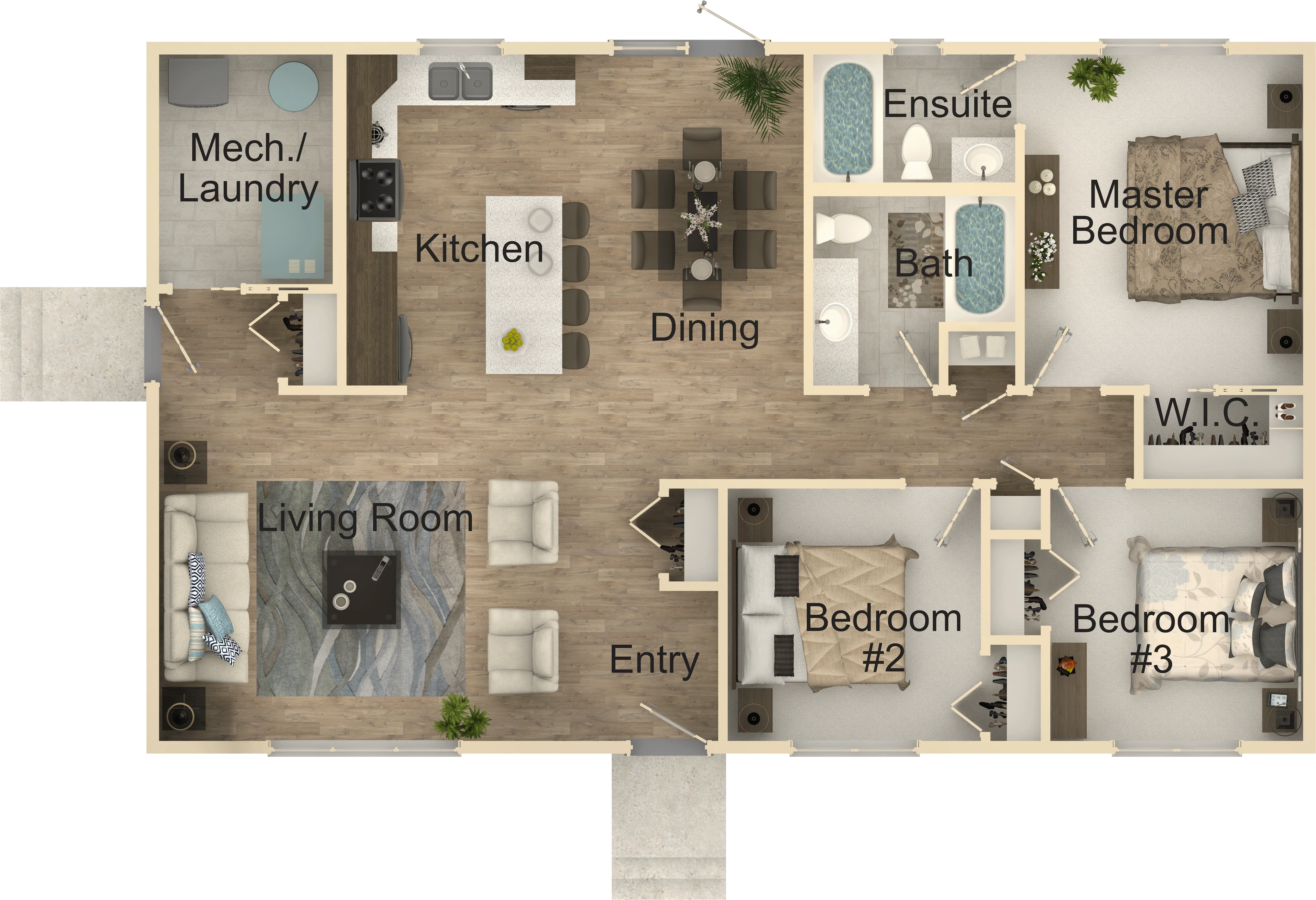 Willow Creek Cottage – Panelized SIP Panel House Kit | Energy-Efficient SIP Home Kit - Image 2