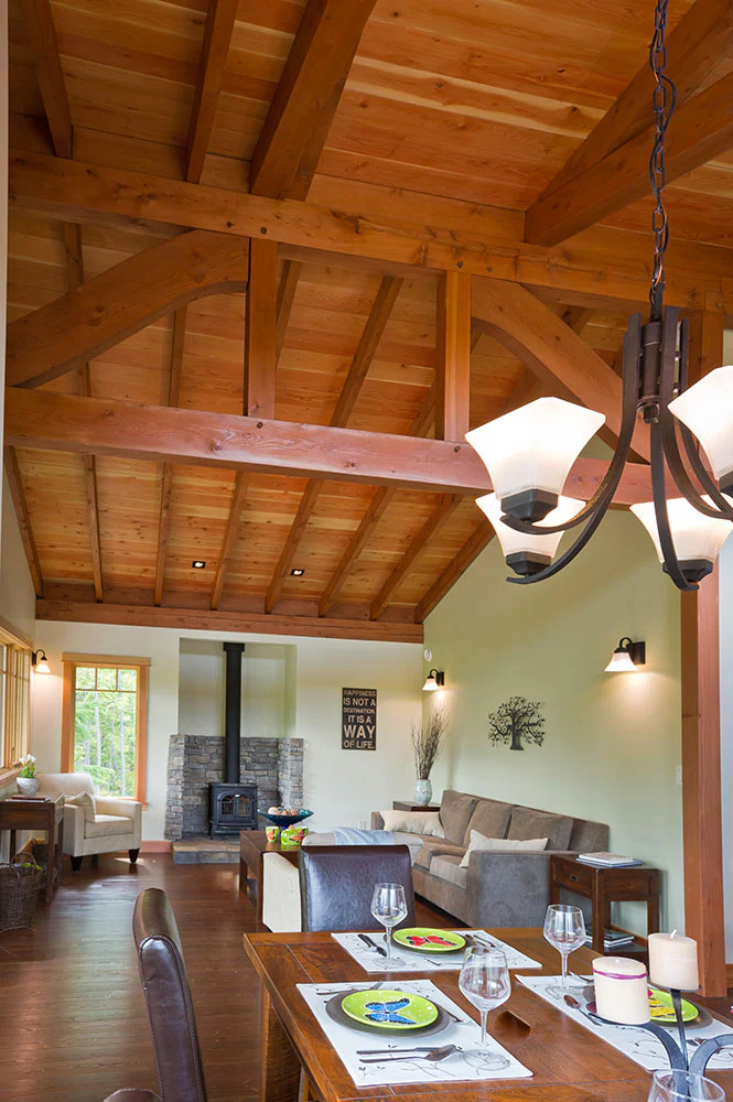 Windy Creek Timber Frame Cabin Kit - Image 4
