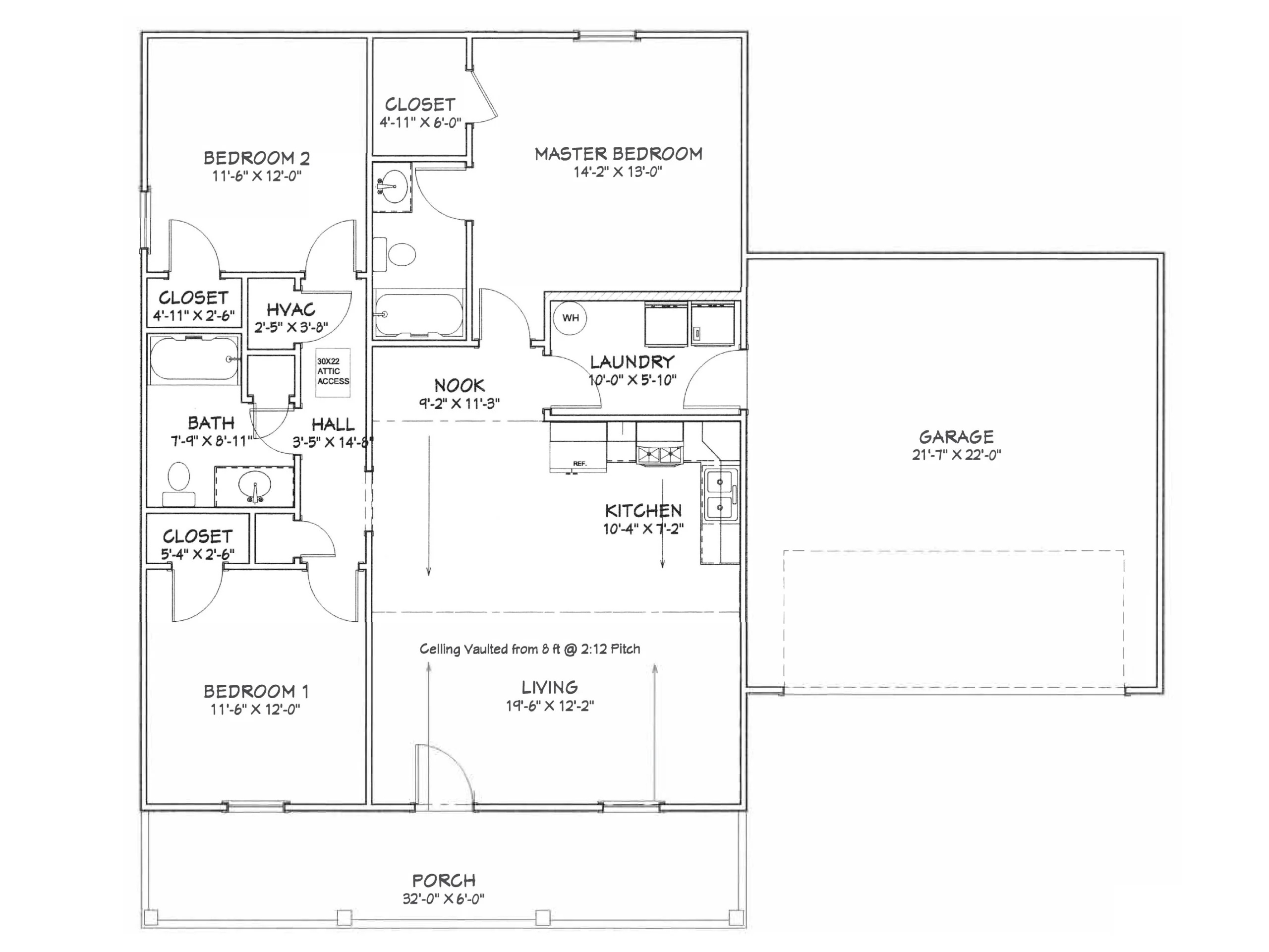 Yoder Ridge Affordable House Kit (3 bed 2 bath plus 2 Car Garage) - Image 2